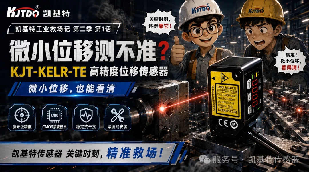 凯基特工业救场记2｜微小位移测不准？交给 KJT-KELR-TE！