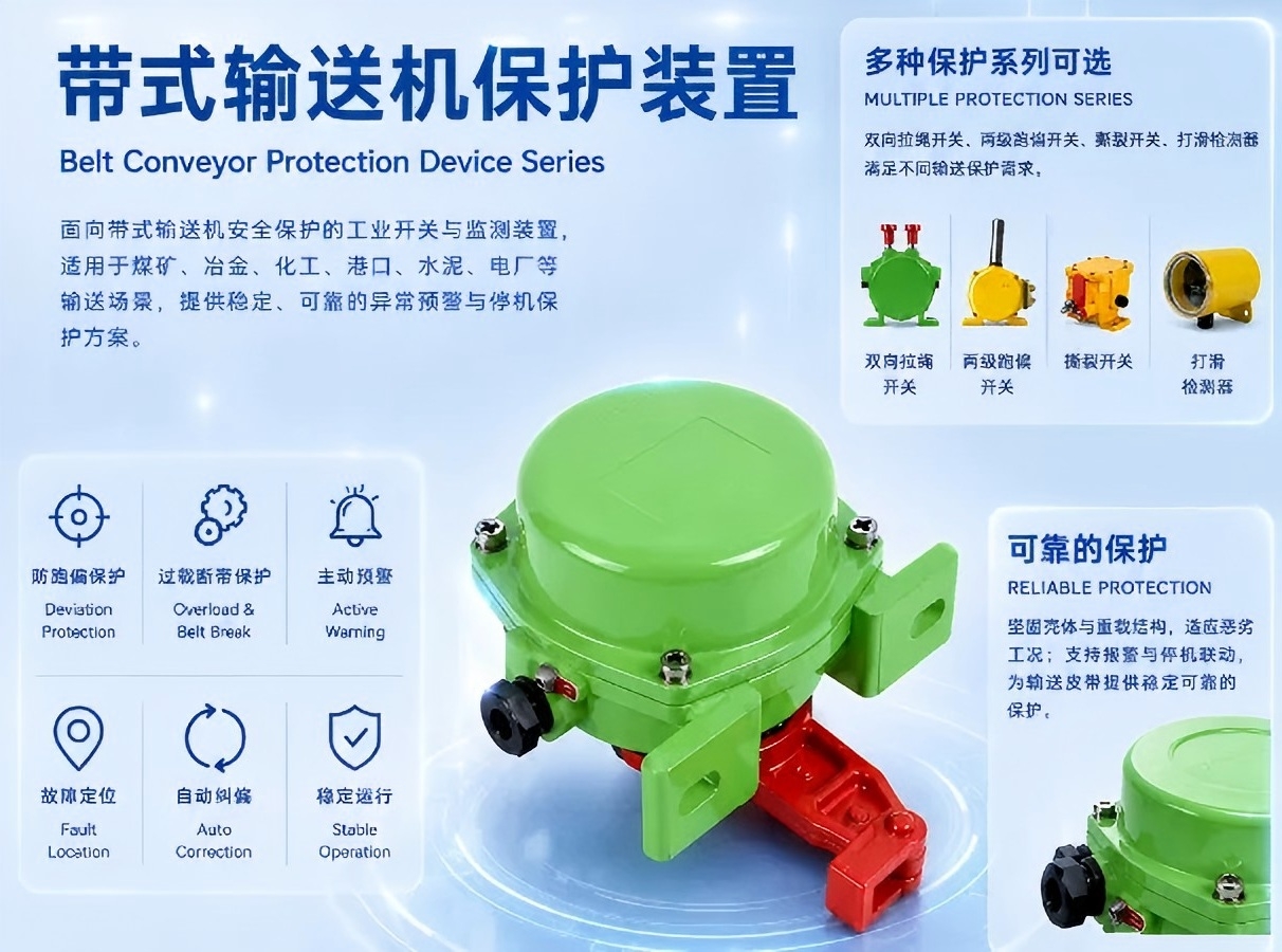 产品推荐 | 凯基特地址码皮带机保护装置，一站式实现节点识别与集中管理