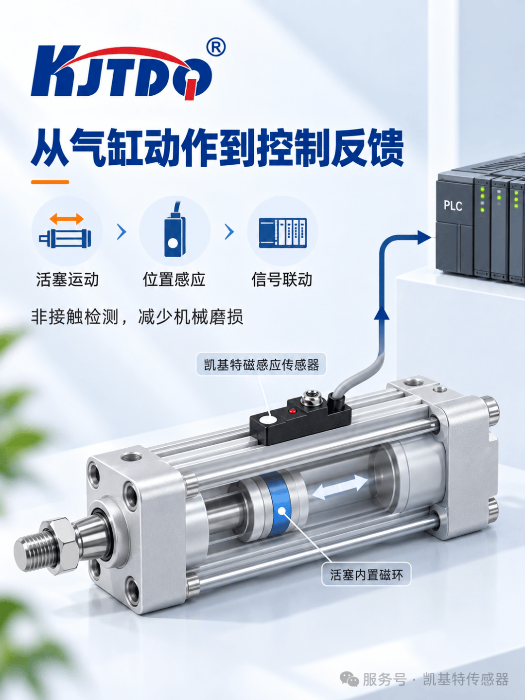 产品推荐 | 磁感应传感器系列，面向自动装配、夹紧、推料、搬运与分拣设备！